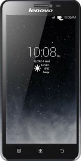 3D пластиковий матовий чехол Голубые облака, Голубая луна для Lenovo S850 - 6396m-78 изображение 