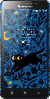 3D пластиковый матовый чехол Летняя ночь для Lenovo S850 - 6472m-78 изображение 