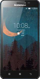 3D пластиковый матовый чехол Звездный лес для Lenovo S850 - 6480m-78 изображение 