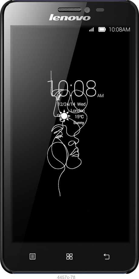 3D пластиковий матовий чехол Пара для Lenovo S850 - 4457m-78 изображение 