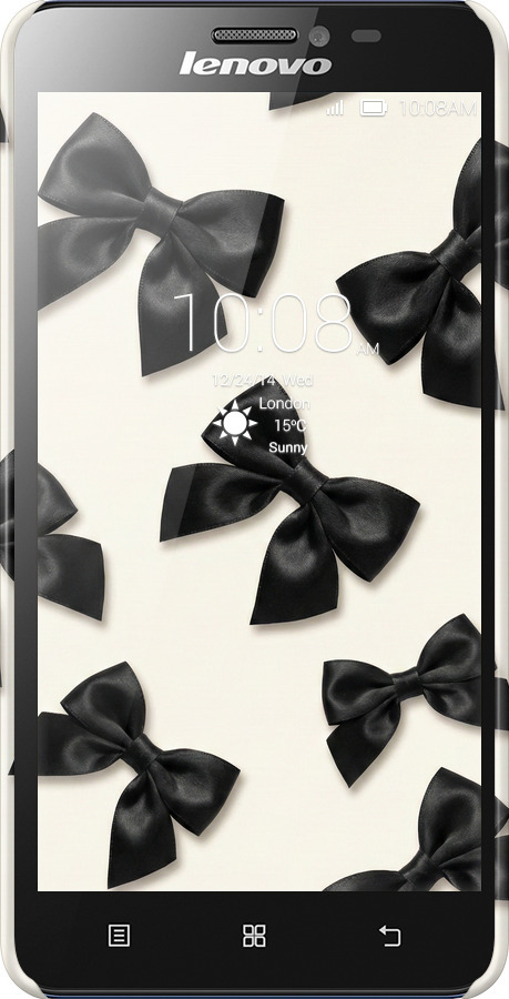 3D пластиковый матовый чехол Dark Coquette для Lenovo S850 - 6765m-78 изображение 