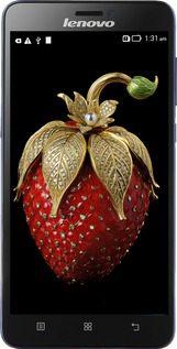 Силиконовый чехол Клубника v3 для Lenovo S850 - 5638u-78 изображение 