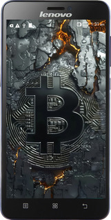 Силиконовый чехол Раскаленный биткойн для Lenovo S850 - 6091u-78 изображение 