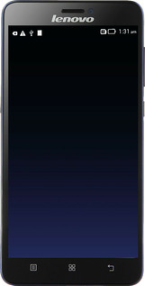 Силиконовый чехол Градиент в тёмно - синем стиле для Lenovo S850 - 6542u-78 изображение 