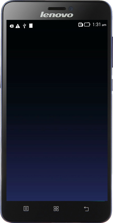 Силиконовый чехол Градиент в тёмно - синем стиле для Lenovo S850 - 6542u-78 изображение 