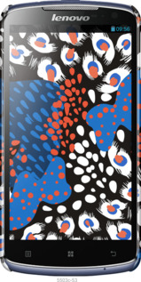 3D пластиковий глянцевий чехол Абстрактний фон v2 для Lenovo S920 - 5503c-53 изображение 