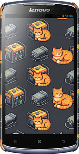 3D пластиковый глянцевый чехол Autonomous Zone для Lenovo S920 - 6771c-53 изображение 