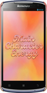 3D пластиковый глянцевый чехол Aura Gradient Main Character Energy Aesthetic Y2K для Lenovo S920 - 6783c-53 изображение 