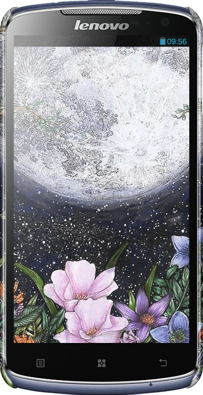 3D пластиковий глянцевий чехол Північ у саду для Lenovo S920 - 6259c-53 изображение 