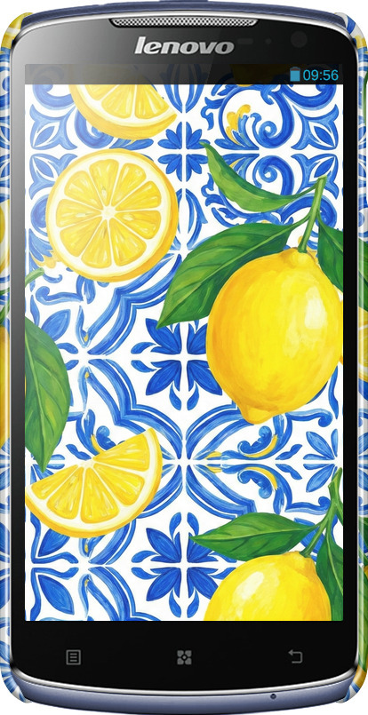 3D пластиковий глянцевий чехол Grocery Girl Italian Summer для Lenovo S920 - 6766c-53 изображение 