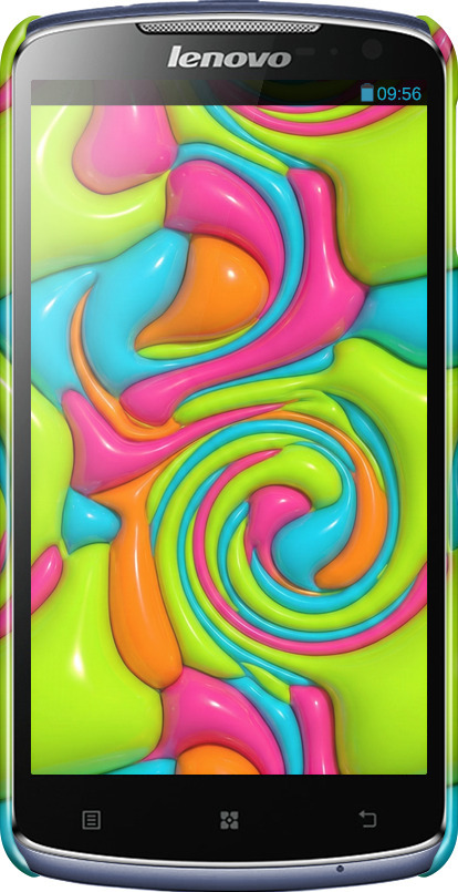 3D пластиковый глянцевый чехол Y2K Jelly Dream для Lenovo S920 - 6780c-53 изображение 