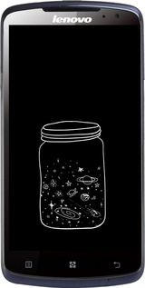 Силиконовый чехол Космос в банке для Lenovo S920 - 4297u-53 изображение 