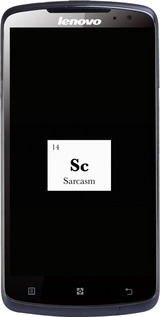 Силиконовый чехол Сарказм для Lenovo S920 - 4501u-53 изображение 
