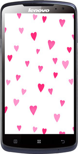 Силіконовий чехол Сердечка 2 для Lenovo S920 - 4763u-53 изображение 