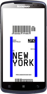 Силиконовый чехол New York для Lenovo S920 - 4861u-53 изображение 