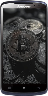 Силіконовий чехол Black Bitcoin для Lenovo S920 - 6090u-53 изображение 