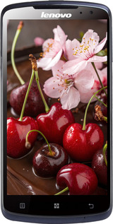 Силиконовый чехол Вишня в шоколаде для Lenovo S920 - 6698u-53 изображение 