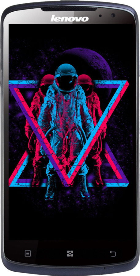 Силиконовый чехол Astronomical для Lenovo S920 - 4153u-53 изображение 