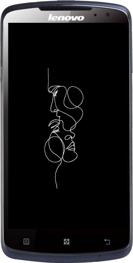 Силиконовый чехол Пара для Lenovo S920 - 4457u-53 изображение 