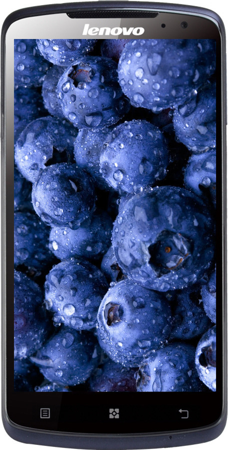 Силиконовый чехол Голубика для Lenovo S920 - 4459u-53 изображение 