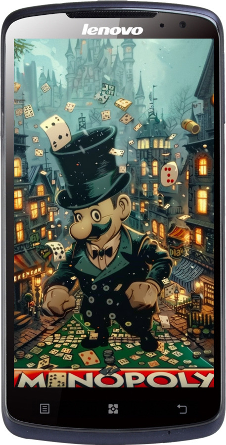 Силіконовий чехол Казковий Monopoly для Lenovo S920 - 6086u-53 изображение 