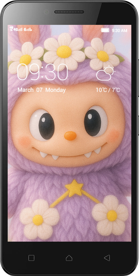 Силіконовий чехол Лабубу 1 для Lenovo Vibe C A2020 - 6709u-283 изображение 
