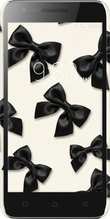 3D пластиковый матовый чехол Dark Coquette для Lenovo Vibe C2 - 6765m-397 изображение 