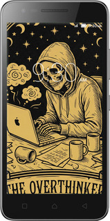 Силиконовый чехол The Overthinker для Lenovo Vibe C2 - 6774u-397 изображение 