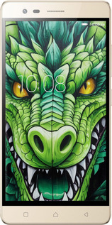 Силіконовий чехол Зелений дракон для Lenovo Vibe K5 Note Pro - 5816u-394 изображение 