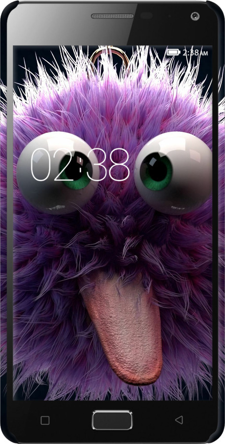 3D пластиковый матовый чехол Пушистик для Lenovo Vibe P1 - 6017m-152 изображение 
