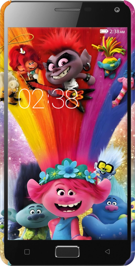 3D пластиковий матовий чехол Тролі для Lenovo Vibe P1 - 6343m-152 изображение 