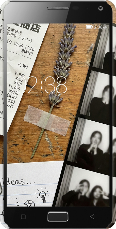 3D пластиковый глянцевый чехол Aesthetic Scrapbook Collage для Lenovo Vibe P1 - 6773c-152 изображение 
