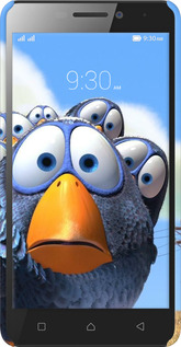 3D пластиковый матовый чехол Angry Birds для Lenovo Vibe P1m - 6008m-154 изображение 