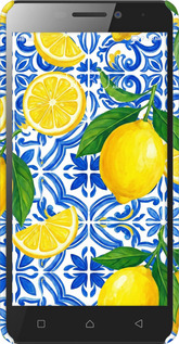 3D пластиковий матовий чехол Grocery Girl Italian Summer для Lenovo Vibe P1m - 6766m-154 изображение 