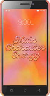 3D пластиковый матовый чехол Aura Gradient Main Character Energy Aesthetic Y2K для Lenovo Vibe P1m - 6783m-154 изображение 