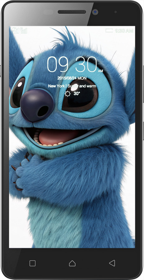 Силиконовый чехол Стич 1 для Lenovo Vibe P1m - 6686u-154 изображение 