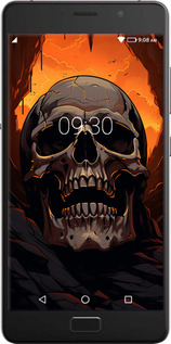 Силиконовый чехол Череп в пещере для Lenovo Vibe P2 - 5959u-792 изображение 