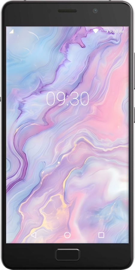 Силиконовый чехол Нежный мрамор для Lenovo Vibe P2 - 6310u-792 изображение 