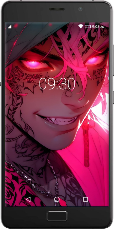 Силиконовый чехол Аниме демон 3 для Lenovo Vibe P2 - 6313u-792 изображение 