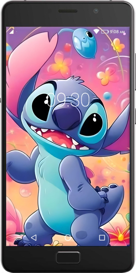 Силиконовый чехол Стич 2 для Lenovo Vibe P2 - 6371u-792 изображение 