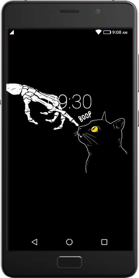 Силиконовый чехол Кошка для Lenovo Vibe P2 - 6505u-792 изображение 