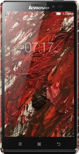3D пластиковый матовый чехол Абстрактная композиция в красных тонах для Lenovo Vibe Z K910 - 6541m-85 изображение 