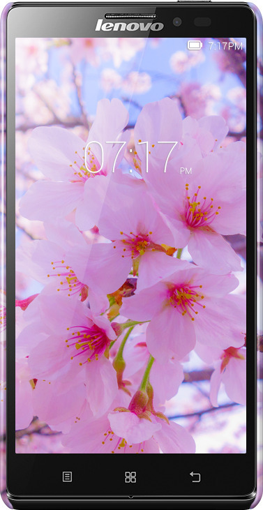 3D пластиковый матовый чехол Сакура для Lenovo Vibe Z K910 - 6029m-85 изображение 