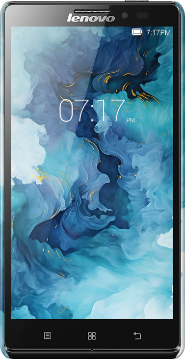 3D пластиковий матовий чехол Акварель для Lenovo Vibe Z K910 - 6320m-85 изображение 