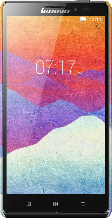 3D пластиковый матовый чехол Горный закат для Lenovo Vibe Z K910 - 6479m-85 изображение 