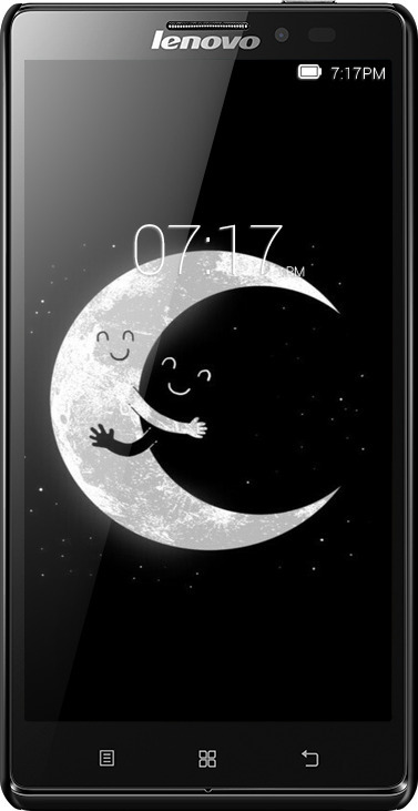 3D пластиковый матовый чехол Лунные объятия для Lenovo Vibe Z K910 - 6508m-85 изображение 