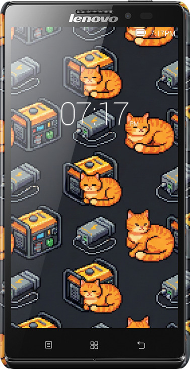 3D пластиковий матовий чехол Autonomous Zone для Lenovo Vibe Z K910 - 6771m-85 изображение 