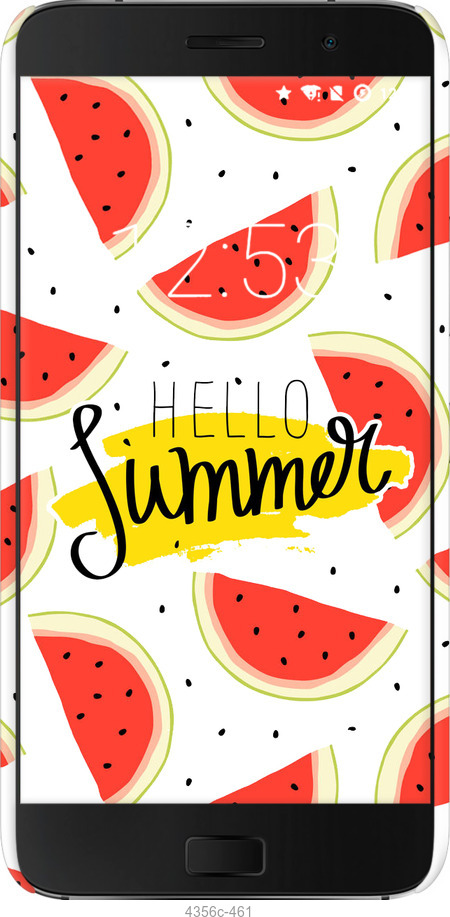3D пластиковий глянцевий чехол Hello Summer для Lenovo ZUK Z1 - 4356c-461 изображение 