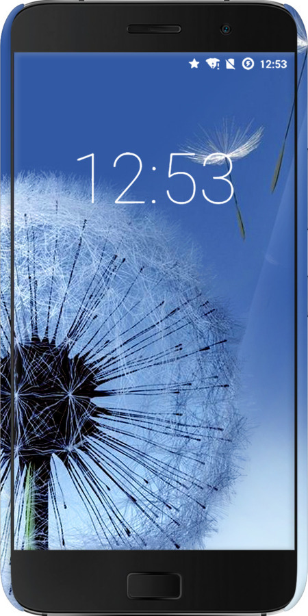 3D пластиковый глянцевый чехол Одуванчик для Lenovo ZUK Z1 - 6005c-461 изображение 