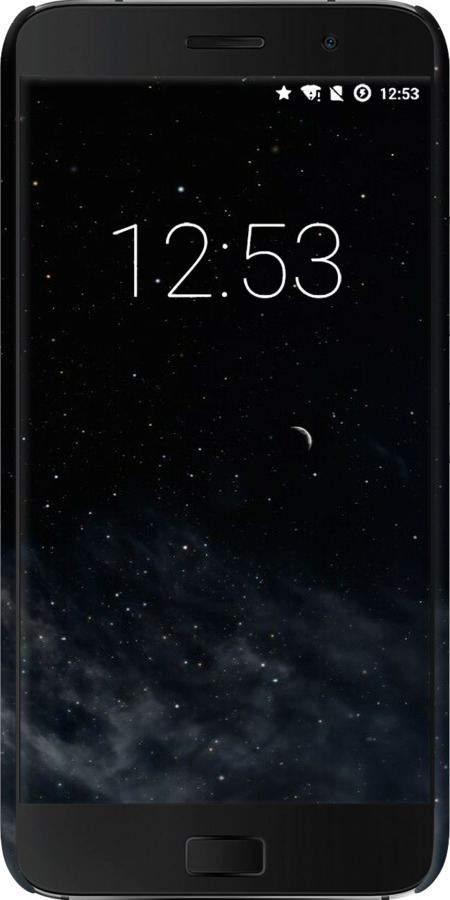 3D пластиковий глянцевий чехол Нічне небо для Lenovo ZUK Z1 - 6451c-461 изображение 